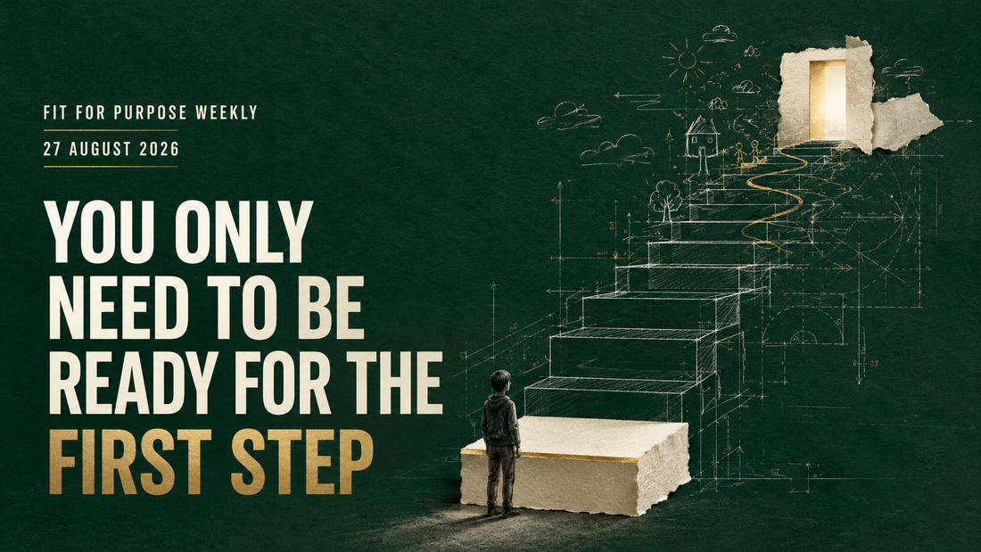You Only Need To Be Ready For The First Step