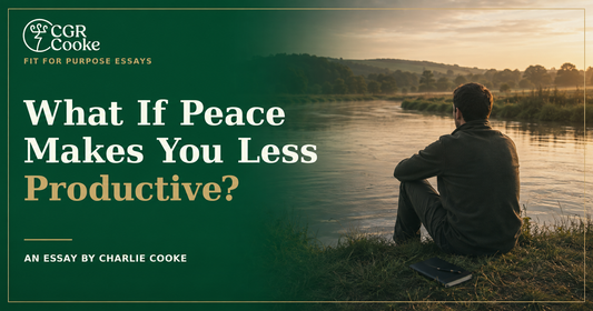 What If Peace Makes You Less Productive?